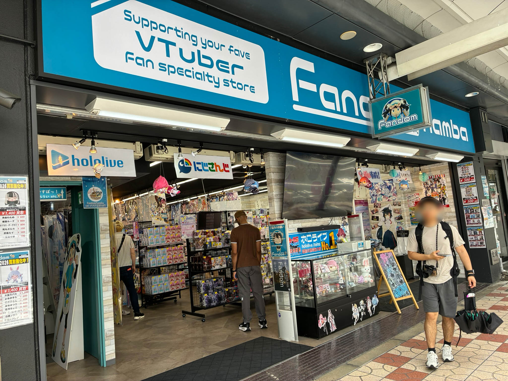 VTuber-focused merchandise store in Osaka Nipponbashi
